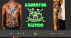 Desktop Screenshot of ambrotostattoo.com