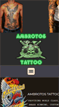 Mobile Screenshot of ambrotostattoo.com